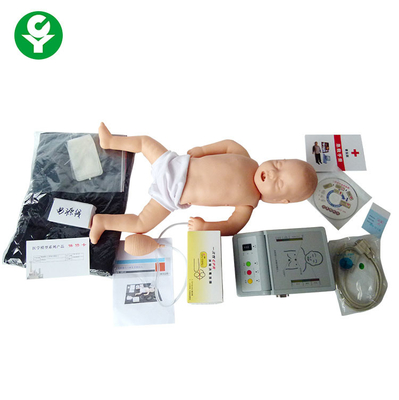 Menschliches Patientenversorgungs-Männchen simulierter Säuglingsherz-lungen-wiederbelebungs-Unterricht